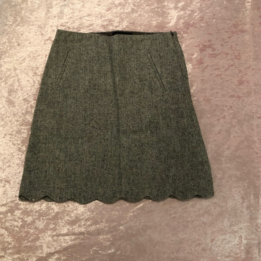 Talbots grey skirt